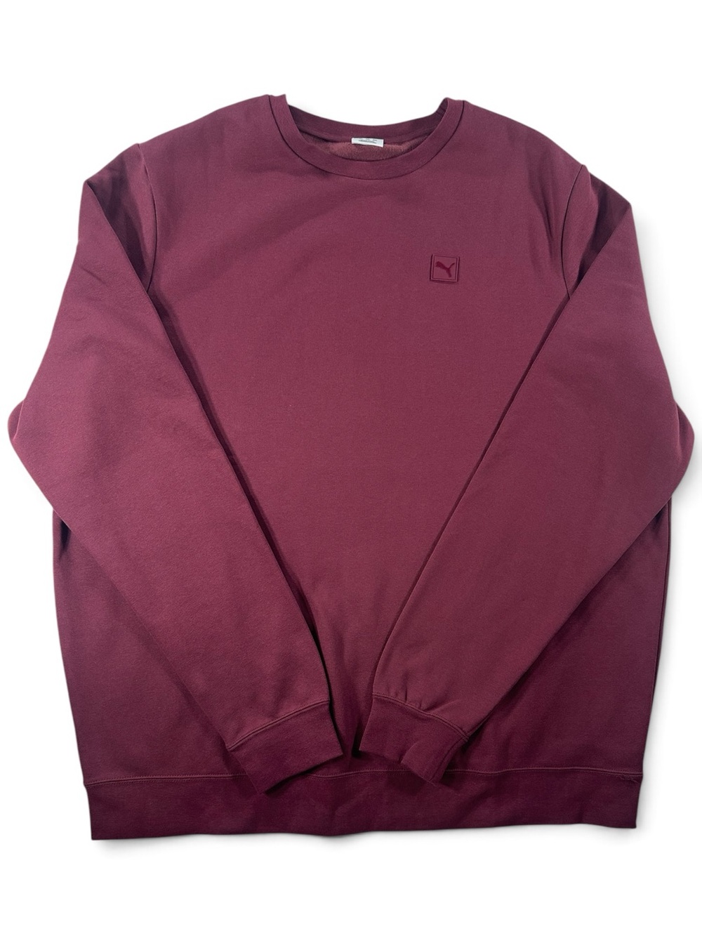 Puma Men's Crewneck Sweatshirt in Wine 3XL